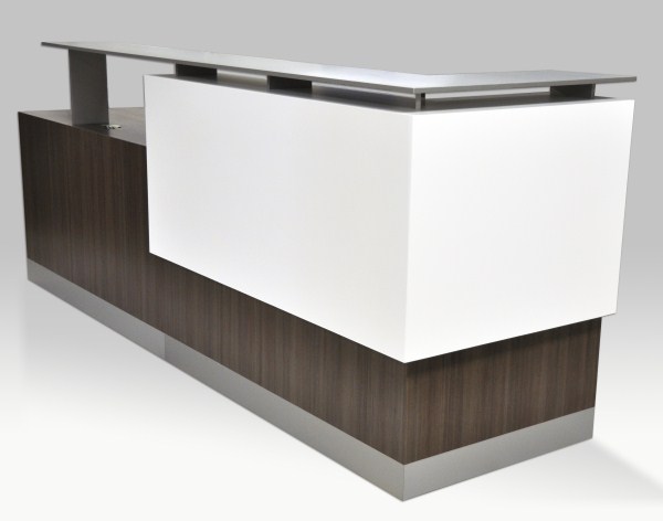 Arnold Reception Desks Inc Contemporary Reception Desk Diamonte